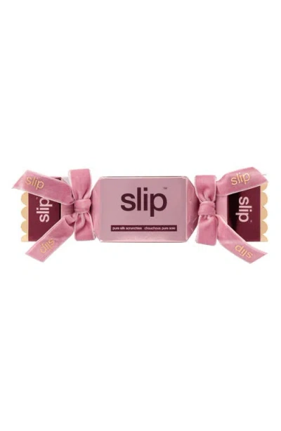 Slip Pure Silk Scrunchie Cracker 3-piece Set (nordstrom Exclusive) $34 Value