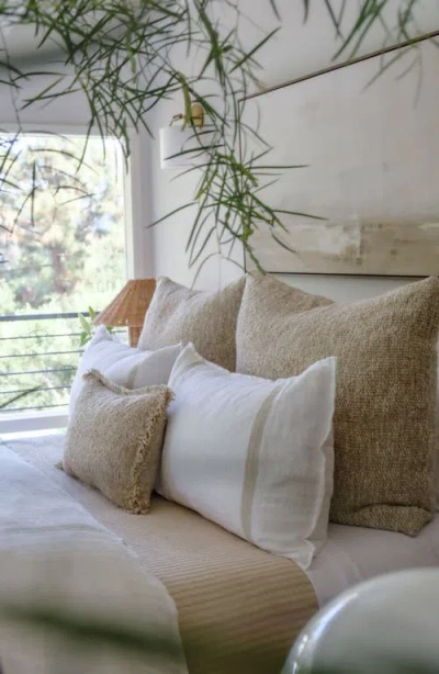 Pom Pom At Home Rory Linen Standard Sham In White