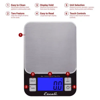 Escali Bath And Kitchen Scale Bundle In Multi