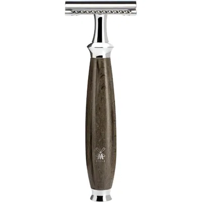 Mühle Purist Grained Beech Closed Comb Safety Razor