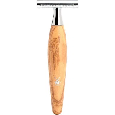 Mühle Kosmo Olive Wood Safety Razor In Brown