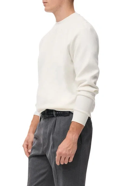 Mango Men's Regular-fit Cotton Sweatshirt In White
