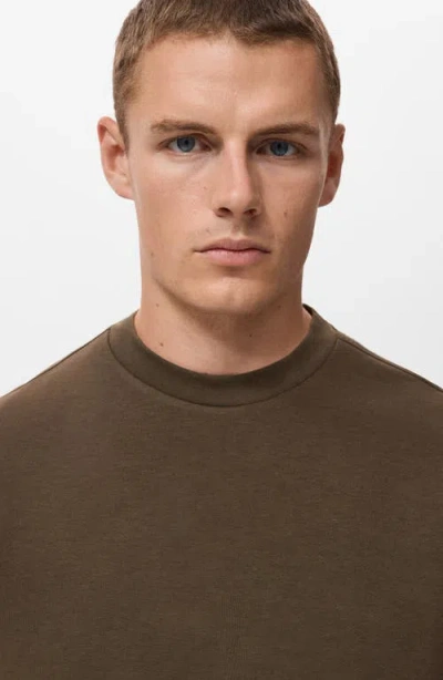 Mango Sweatshirt In Green