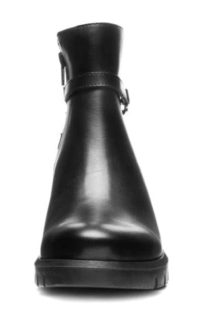 Ara Carnation Platform Wedge Bootie In Animal Print