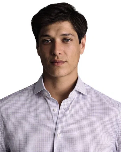 Charles Tyrwhitt Non-iron Performance Check Slim Fit Shirt In Multi