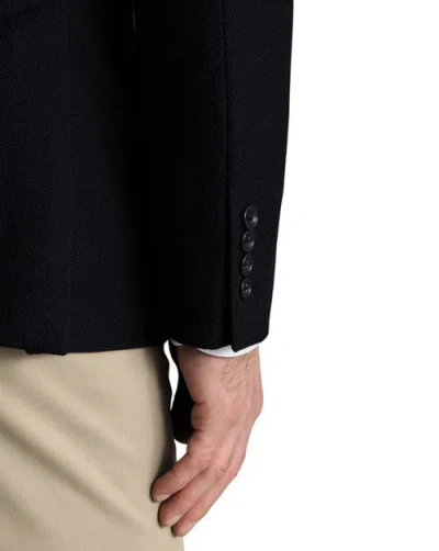 Charles Tyrwhitt Jersey Slim Fit Jacket In Blue