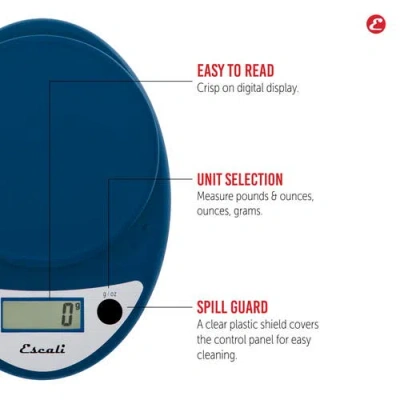 Escali Primo Digital Scale In Blue