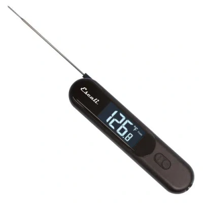 Escali Infrared Surface And Folding Probe Digital Thermometer In Black