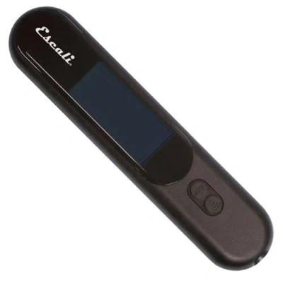 Escali Infrared Surface And Folding Probe Digital Thermometer In Black