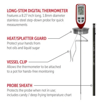 Escali Digital Candy And Deep Fry Thermometer In Multi