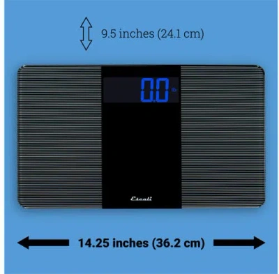 Escali Extra Wide Bathroom Scale In Multi