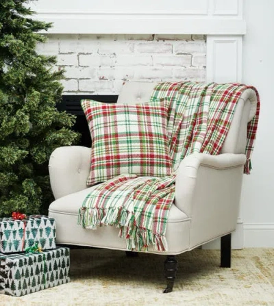 C & F Home C&f Home Plaid Throws In Multi