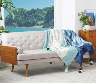 C & F Home C&f Home Buckroe Throws In Blue