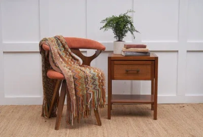 C & F Home C&f Home Zig Zag Accent Throw Blankets In Red