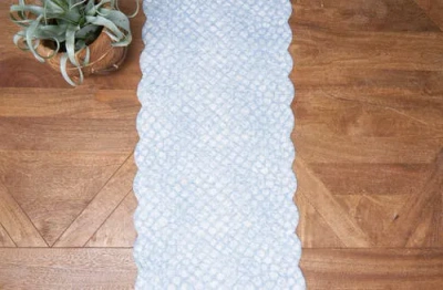 C & F Home C&f Home Shoreline Waters Cotton Table Runner 14" X 51" In Multi