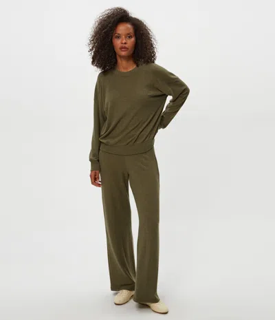 Michael Stars Jones Wide Leg Pant In Green