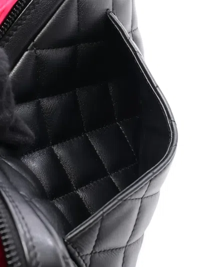 Pre-owned Chanel Cambon Ligne Quilted Handbag In Black