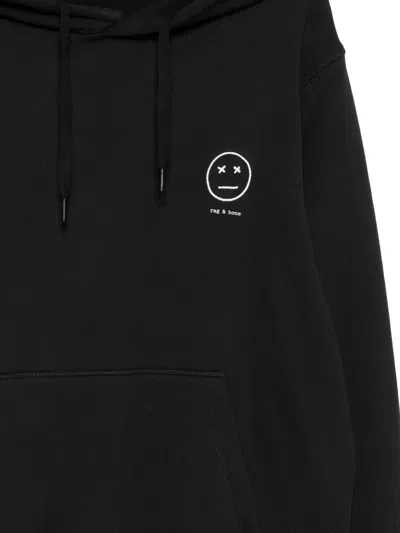 Rag & Bone Sour Face Hoodie In Black
