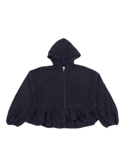 束腰伞摆连帽夹克