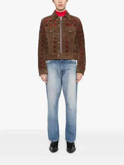 Masu Logo-patch Jeans In Blue