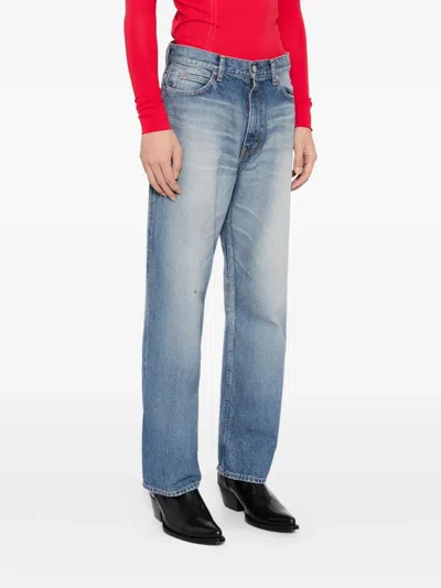 Masu Logo-patch Jeans In Blue