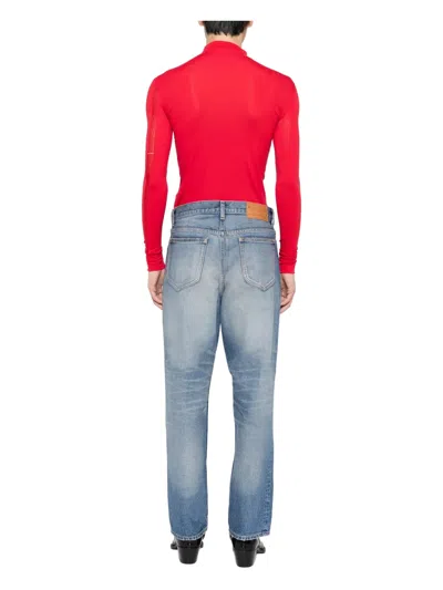 Masu Logo-patch Jeans In Blue