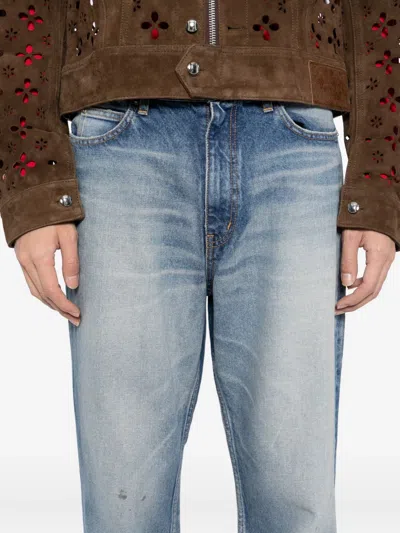 Masu Logo-patch Jeans In Blue