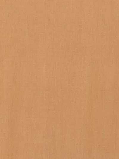 Yerse Raw-edge Scarf In Brown