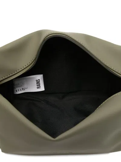 Rains Small Waterproof Toiletry Bag In Green