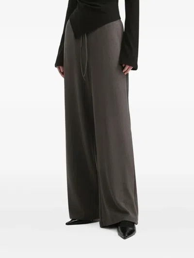 B+ab Drawstring Trousers In Gray