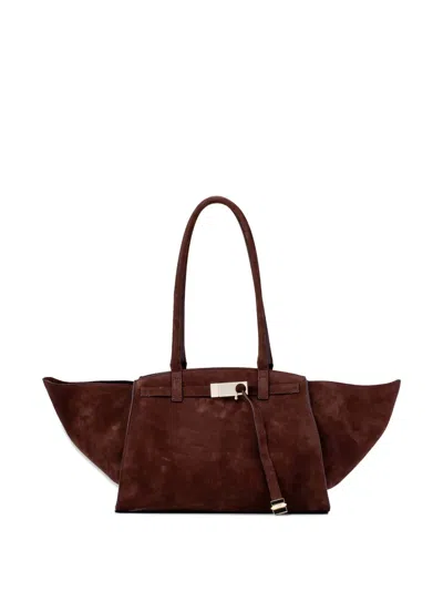 Benedetta Bruzziches Mame Weekend Shoulder Bag In Brown
