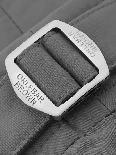 Orlebar Brown Adjustable Swim Shorts In Gray