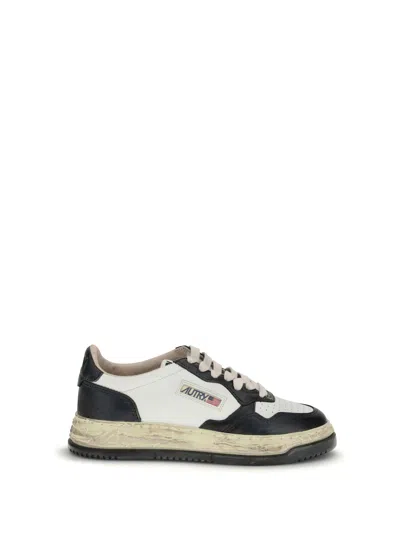 Autry Two-tone Leather Mihara Yasuhiro Sneakers In Black