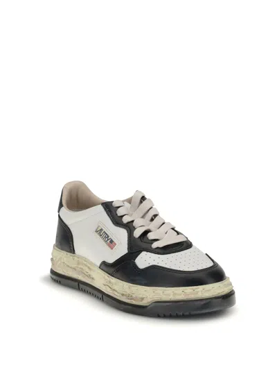 Autry Two-tone Leather Mihara Yasuhiro Sneakers In Black