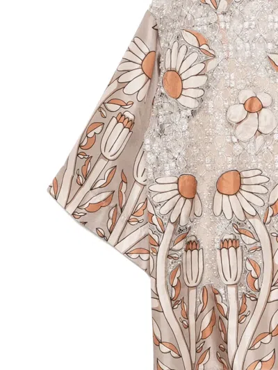 Biyan Floral-print Top In Multi