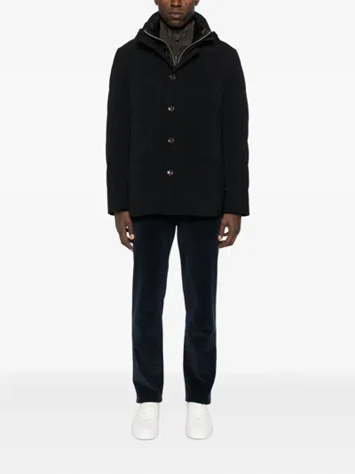 Montecore Men`s Down Padded Down Jacket In Black