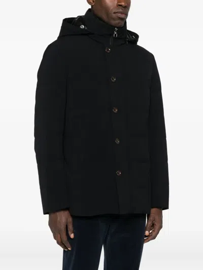 Montecore Men`s Down Padded Down Jacket In Black