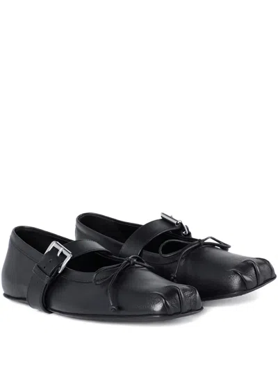Ann Demeulemeester Zoey Ballerinas In Nappa Calfskin In Multi