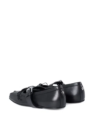 Ann Demeulemeester Zoey Ballerinas In Nappa Calfskin In Multi