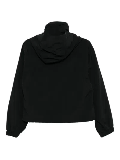 Izzue Logo-printed Jacket In Black