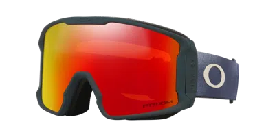 Oakley Line Miner™ M Snow Goggles - Color: Ink Haze In Red