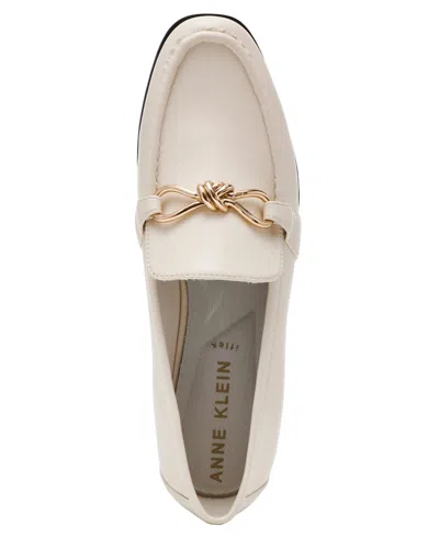 Anne Klein Women's Beckett Knotted Bit Tailored Loafers In Animal Print