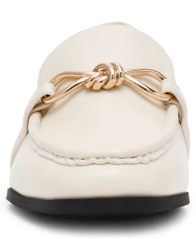 Anne Klein Women's Beckett Knotted Bit Tailored Loafers In Animal Print