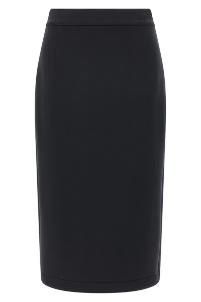 Moncler Genius Black Moncler X Ee72 By Edward Enninful Neoprene Skirt