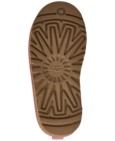 Ugg Kids Classic Ultra Mini Platform Booties In Pink