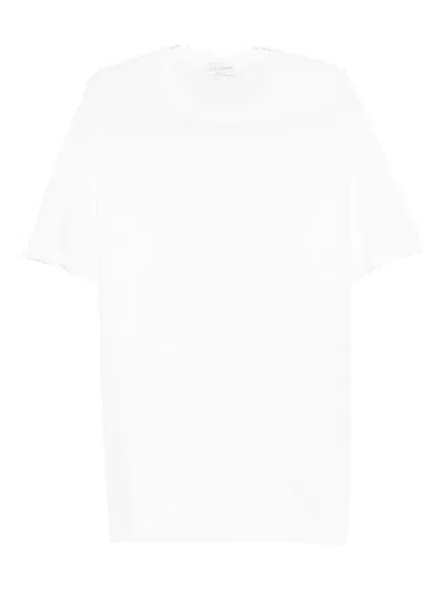 Yohji Yamamoto Short-sleeved T-shirt In White