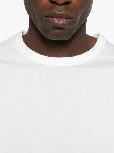 Yohji Yamamoto Short-sleeved T-shirt In White