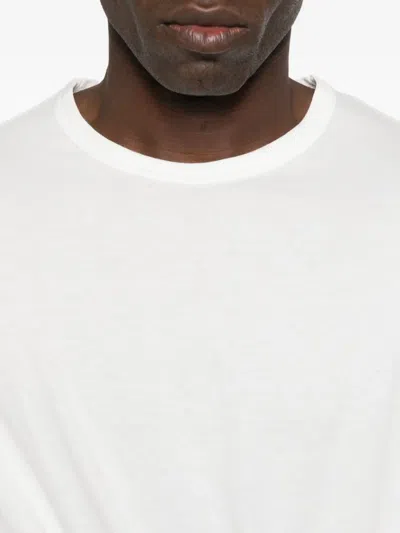 Yohji Yamamoto Long-sleeved T-shirt In White