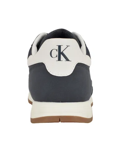 Calvin Klein Men's Galent Casual Low-top Sneakers In Blue