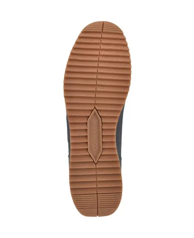 Calvin Klein Men's Galent Casual Low-top Sneakers In Blue